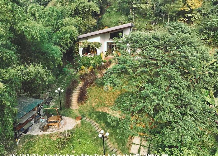 Doc Chill - Mountain View Villa Near Hanoi With Spring Infinity Pool