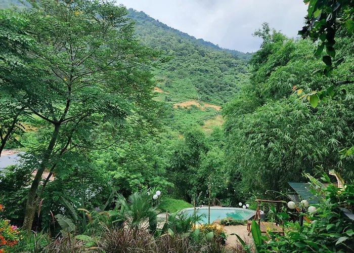 Doc Chill - Mountain View Villa Near Hanoi With Spring Infinity Pool